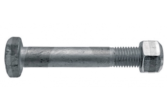 Obrázok pre Skrutka s maticou k mulčovači vhodný pre Berti, Müthing M16 x 2 x 100 mm
